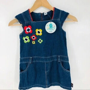 Tuc Tuc Denim Dress NWT